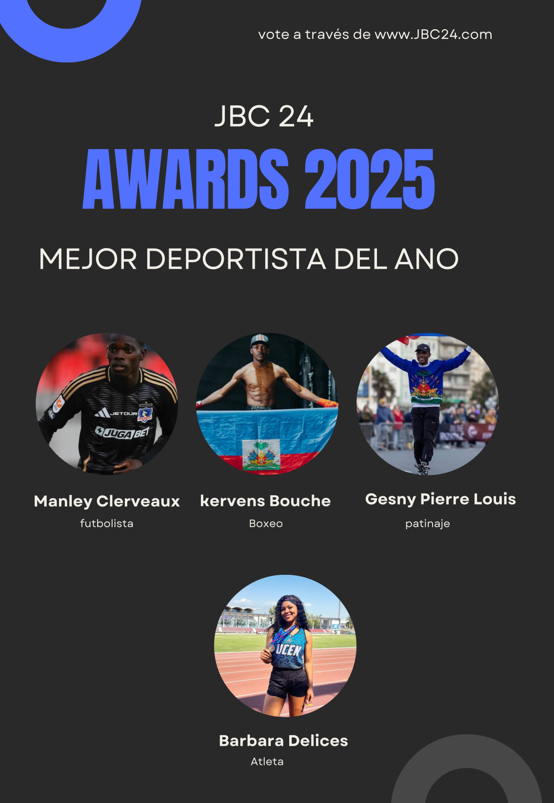 Awards JBC24 2025: Mejor Deportista del Año — Orgullo, Disciplina y Superación