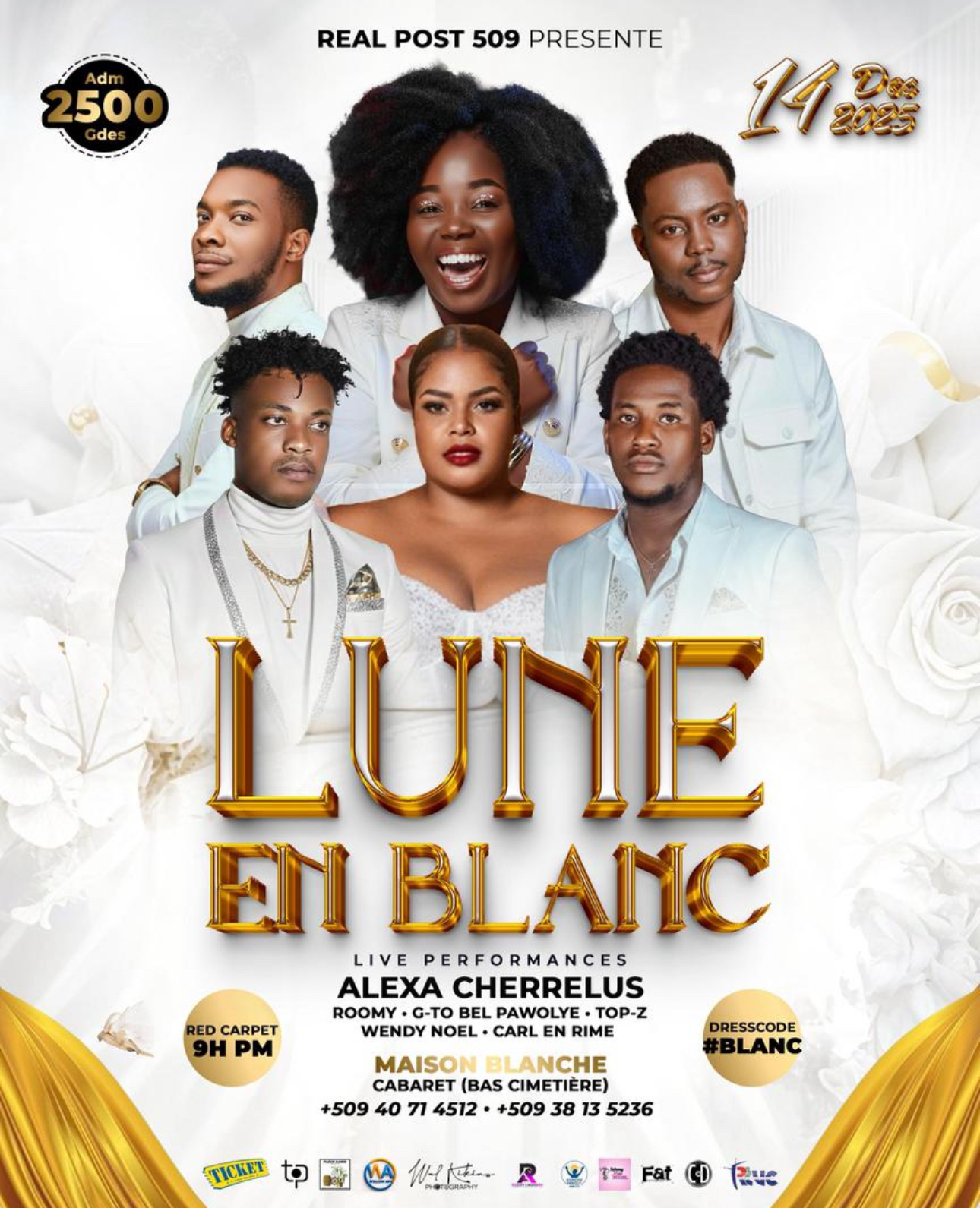 « Lune An Blanc » : une nuit où la musique, l’élégance et la culture se rencontrent à Cabaret