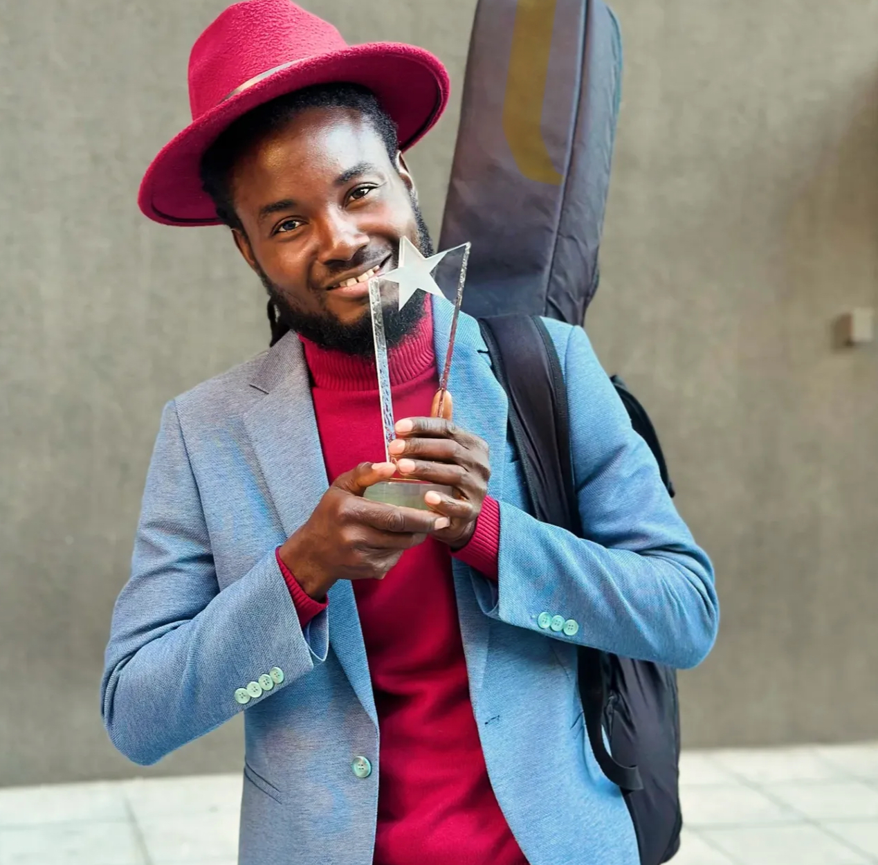 Jhon Peter Richard es premiado como Mejor Artista Masculino Haitiano en Chile 2025 por JBC24