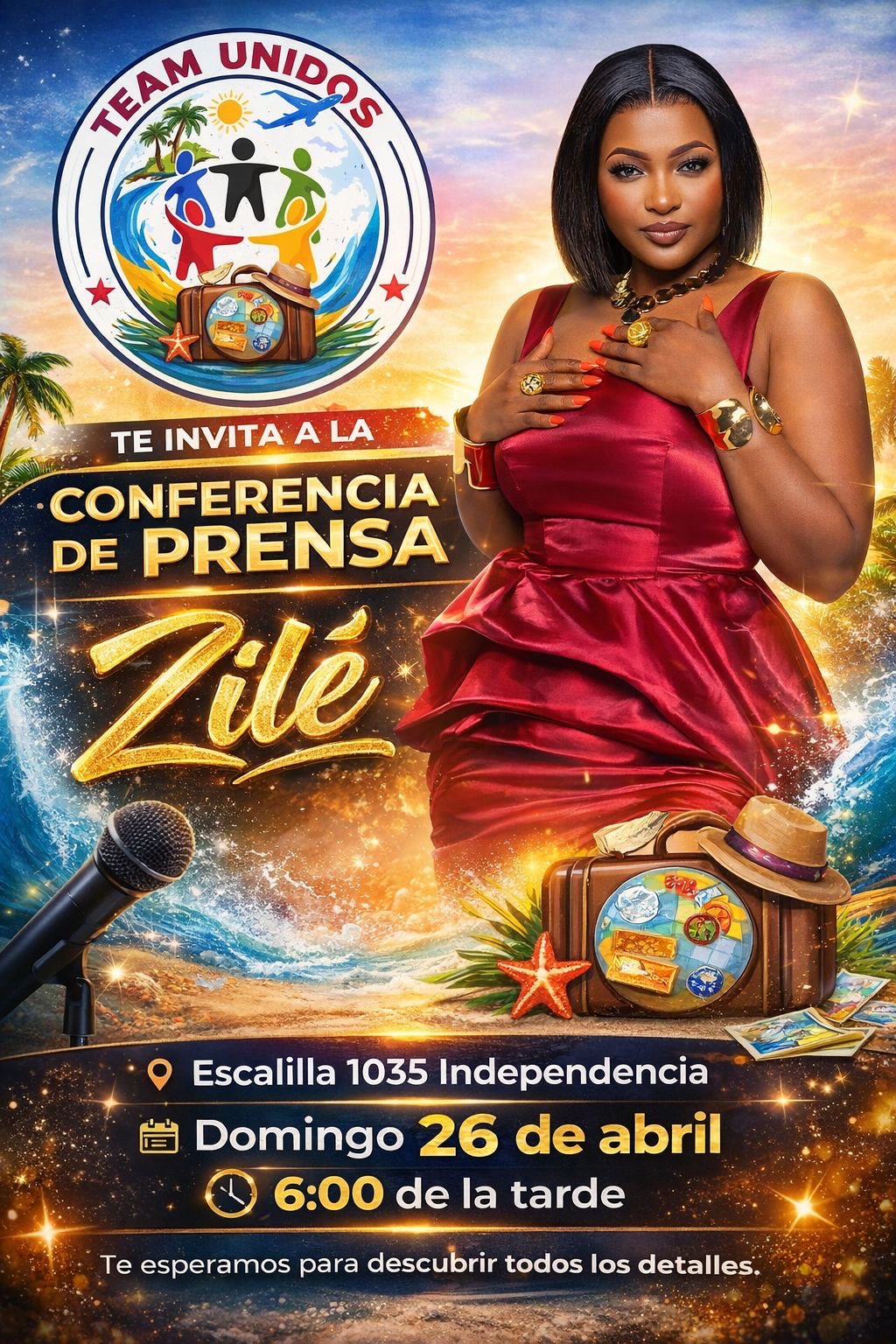 Team Unidos convoca a la prensa para presentar “Zilé”: un evento que promete hacer historia