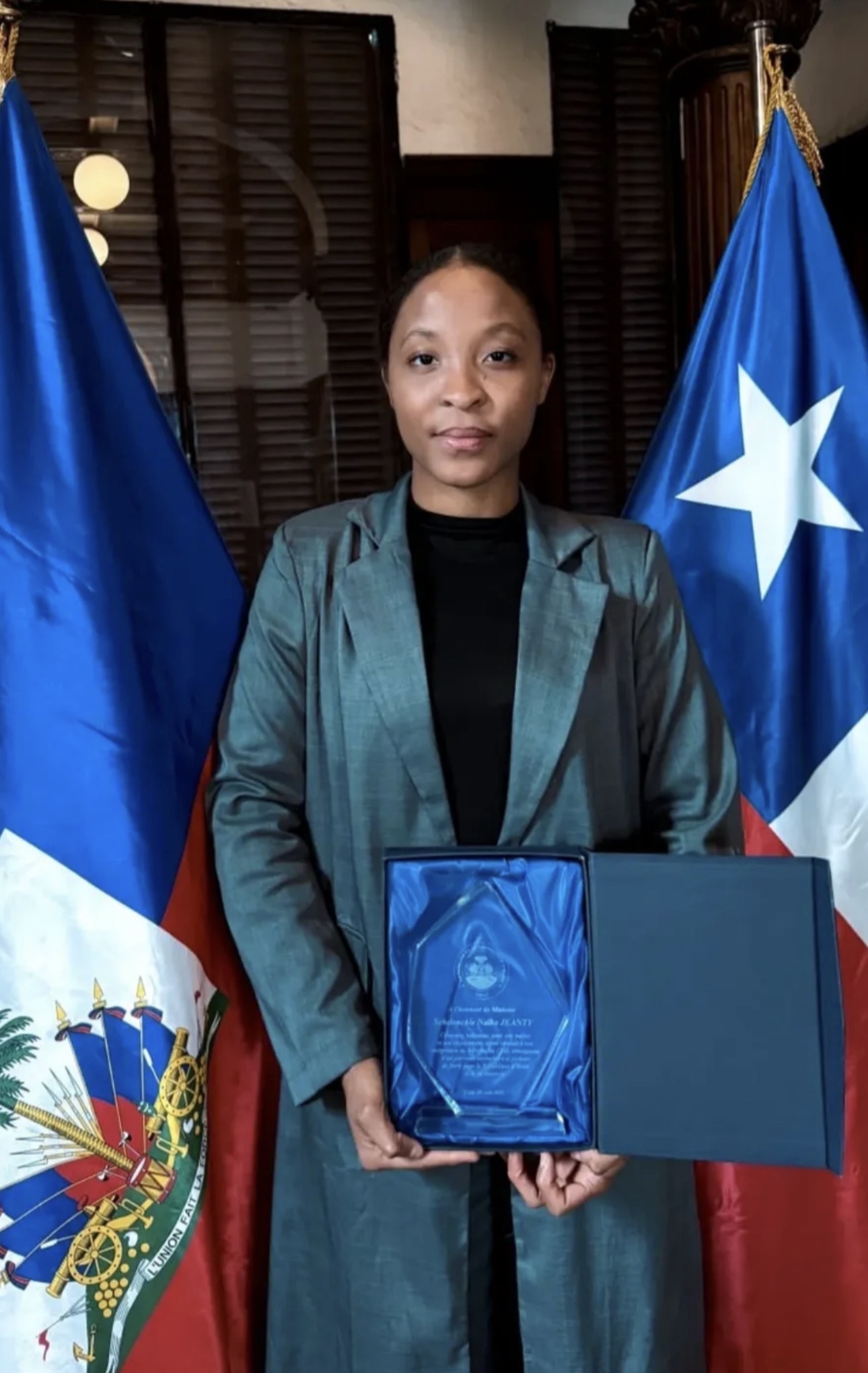 Shelenchie Jeanty hace historia al convertirse en la primera ganadora del premio más prestigioso de JBC24